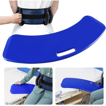 YHK Cinturón de marcha con 6 asas ajustable, dispositivo de asistencia de marcha de seguridad para ancianos, discapacitados,