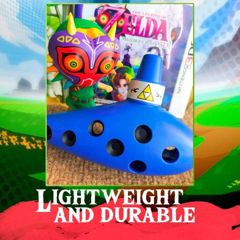 Songbird réplica de la ocarina del tiempo de la leyenda de Zelda