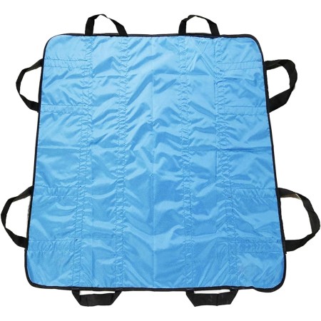 Almohadilla de cama de posicionamiento con asas, 48 x 40 pulgadas, protector de ropa de cama para colchón de incontinencia,