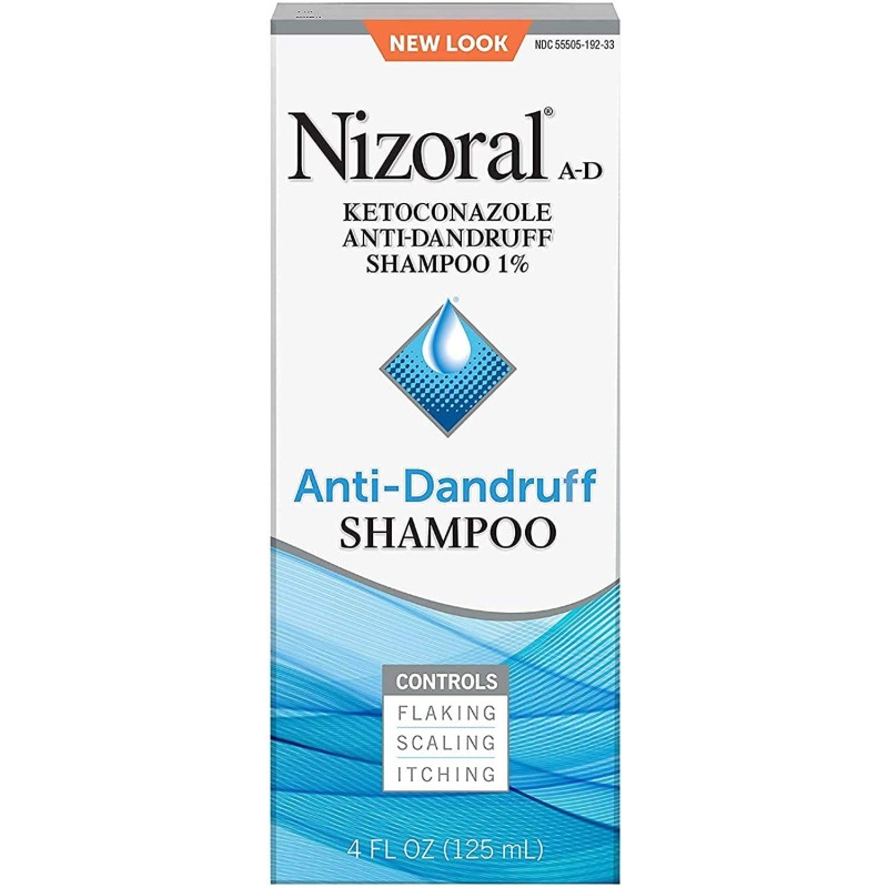 Nizoral Champú anticaspa con 1% de ketoconazol, aroma fresco, 14 onzas líquidas (paquete de 2)