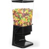 Mivvosakuki Dispensador doble de cereales para encimera, grandes recipientes de cereales, dispensador de almacenamiento para