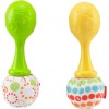 Fisher-Price Juguetes para recién nacidos Rattle 'n Rock Maracas, juego de 2 instrumentos musicales suaves para bebés de más de