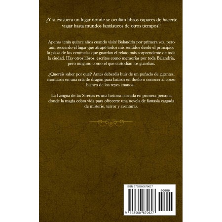La Lengua de las Sirenas: Memorias de Balandria (Memorias de Balandria: Libros de fantasía, misterio y aventuras (libro para