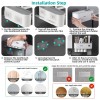 Soporte para cepillos de dientes montado en la pared, kit de exprimidor automático de pasta de dientes, soporte magnético para