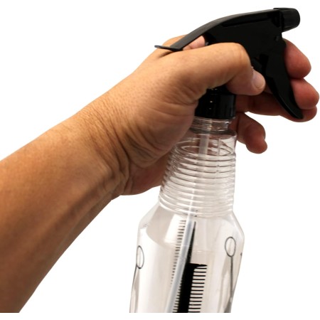 Dependable Industries Inc. Essentials Juego de 2 botellas vacías de espray de agua estilo peluquería de 16.9 onzas cada una