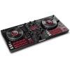 Numark Mixtrack Platinum FX Controlador para DJ, para Serato DJ, con control de 4 cubiertas, mezclador, interfaz de audio