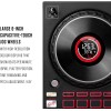 Numark Mixtrack Platinum FX Controlador para DJ, para Serato DJ, con control de 4 cubiertas, mezclador, interfaz de audio