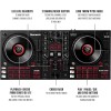 Numark Mixtrack Platinum FX Controlador para DJ, para Serato DJ, con control de 4 cubiertas, mezclador, interfaz de audio