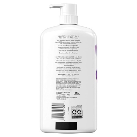 Olay Fresh Outlast Gel de baño, agua de abedul y lavanda, 30 onzas líquidas, (paquete de 4)