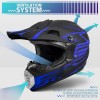 Casco de motocross para jóvenes y niños, casco de motocross de cara completa para exteriores, ATV, todoterreno, casco de