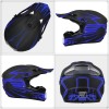 Casco de motocross para jóvenes y niños, casco de motocross de cara completa para exteriores, ATV, todoterreno, casco de