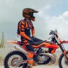 Casco de motocross para jóvenes y niños, casco de motocross de cara completa para exteriores, ATV, todoterreno, casco de