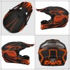 Casco de motocross para jóvenes y niños, casco de motocross de cara completa para exteriores, ATV, todoterreno, casco de