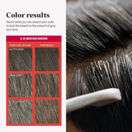 Solo para hombres Auto Stop, tintura química para el cabello, 1, Café Oscuro