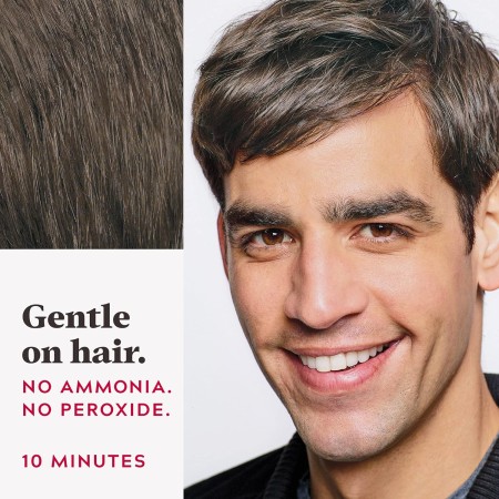 Solo para hombres Auto Stop, tintura química para el cabello, 1, Café Oscuro