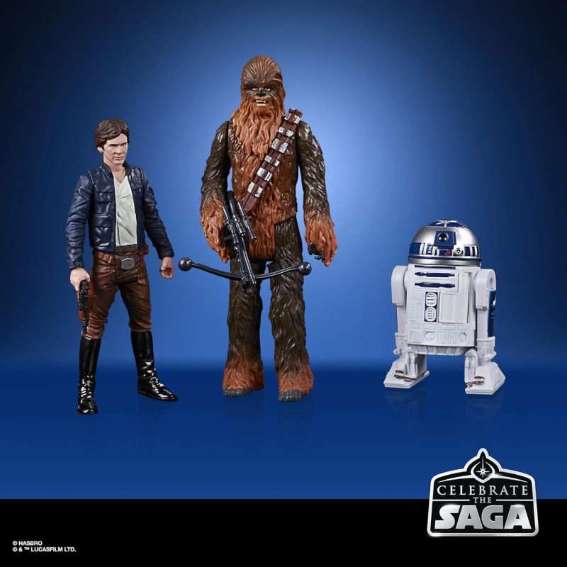 Star Wars Celebrate Saga Toys The Resistance Figure Set di Figurine da Collezione in Scala 3,75 Pollici, 6 Pezzi, Giocattoli per Bambini dai 4 Anni in su, F1419