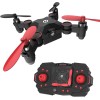 Holy Stone HS190 Mini Nano RC Drone plegable para niños regalo portátil Quadcopter de bolsillo con altitud Flips 3D y modo sin