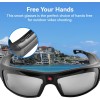 RunCam G4F - Gafas de sol de video para cámara, 1080P, manos libres, filmación, gafas inteligentes para deportes al aire libre,