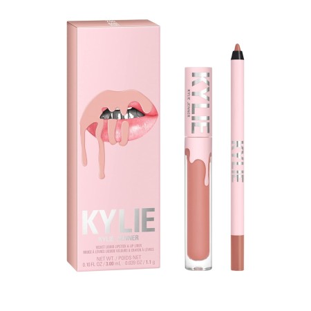 Kylie Jenner Cosmetics - Kit de labios líquido (desnudo) y delineador de labios mate