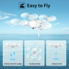 Drone sin cabeza UFO con cámara HD WiFi Syma X5SW-V3 FPV Explorers2 2.4Ghz 4CH 6-Axis Gyro RC Quadcopter de Cheerwing (blanco)