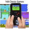 Gameboy - Carcasa para iPhone, diseño retro de 36 juegos clásicos, con pantalla de video a color, a prueba de golpes y arañazos