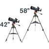 Celestron - Telescopio AstroMaster 70AZ - Telescopio refractor - Óptica de vidrio totalmente recubierta - Trípode de altura