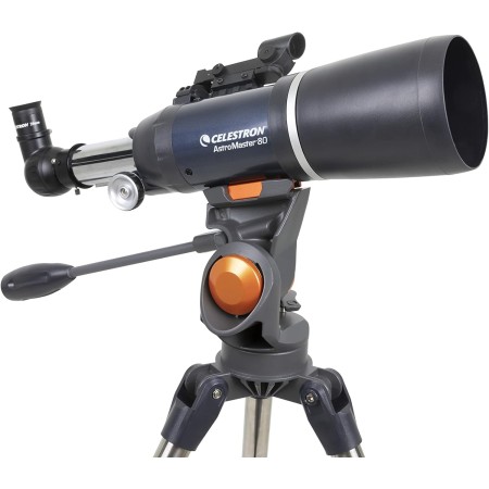 Celestron - Telescopio AstroMaster 70AZ - Telescopio refractor - Óptica de vidrio totalmente recubierta - Trípode de altura