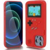 Gameboy - Carcasa para iPhone, diseño retro de 36 juegos clásicos, con pantalla de video a color, a prueba de golpes y arañazos