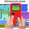 Gameboy - Carcasa para iPhone, diseño retro de 36 juegos clásicos, con pantalla de video a color, a prueba de golpes y arañazos