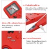 Gameboy - Carcasa para iPhone, diseño retro de 36 juegos clásicos, con pantalla de video a color, a prueba de golpes y arañazos