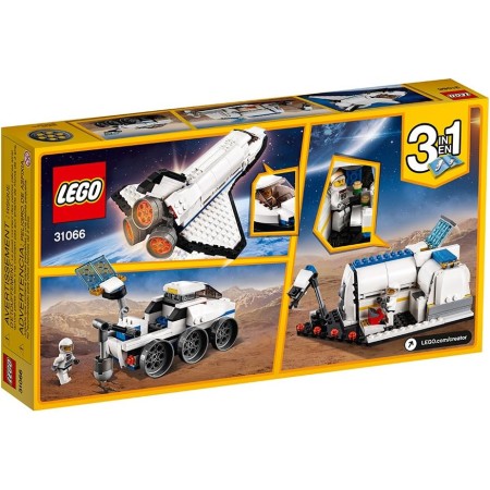 LEGO Kit de construcción del Transbordador Espacial Creador Explorer 31066 (285 piezas)