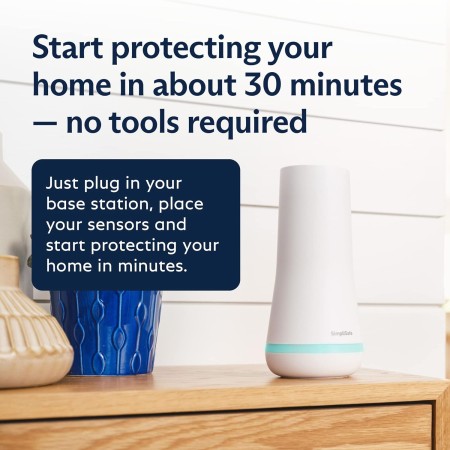 SimpliSafe - Sistema de seguridad para el hogar inalámbrico con instalación fácil