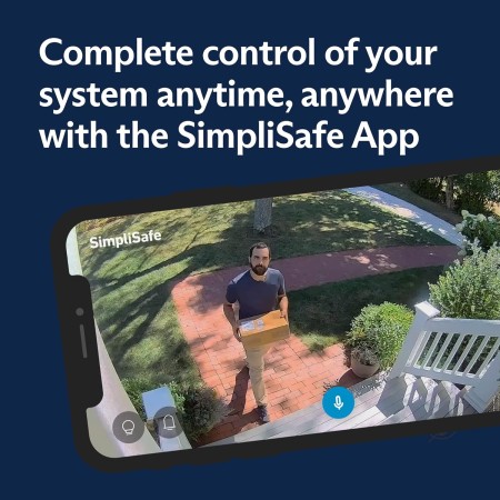 SimpliSafe - Sistema de seguridad para el hogar inalámbrico con instalación fácil
