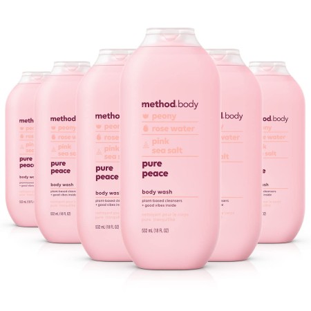 Method Gel de baño, Pure Peace, sin parabenos ni ftalatos, 28 onzas (paquete de 1)