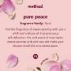 Method Gel de baño, Pure Peace, sin parabenos ni ftalatos, 28 onzas (paquete de 1)