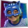 PJ Masks - Power Pack Set de juguetes de Catboy para preescolar, con 2 figuras de acción, vehículo, pulsera y máscara de disfraz