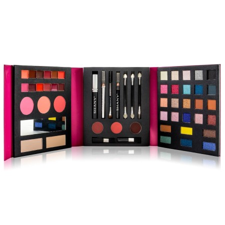 SHANY Beauty Book - Kit de maquillaje todo en uno, juego de maquillaje de viaje, 35 colores, sombra de ojos, cejas, rubores,