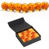 Country Toys - Bolas coleccionables de cristal con estrellas de Dragon Ball Z, de tamaño mediano (1.06, 1.37, 1.69, 2.24, 2.99