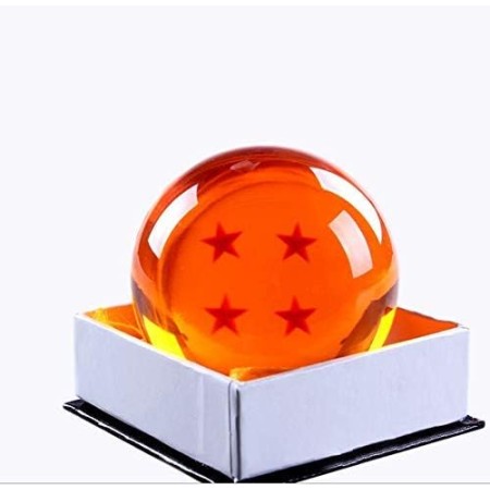 Country Toys - Bolas coleccionables de cristal con estrellas de Dragon Ball Z, de tamaño mediano (1.06, 1.37, 1.69, 2.24, 2.99