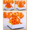 Country Toys - Bolas coleccionables de cristal con estrellas de Dragon Ball Z, de tamaño mediano (1.06, 1.37, 1.69, 2.24, 2.99