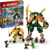 LEGO NINJAGO Lloyd y Arin's Ninja Team Mechs 71794 - Juego de juguetes de construcción, con 2 mecánicos y 5 minifiguras, ideal