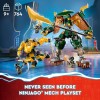 LEGO NINJAGO Lloyd y Arin's Ninja Team Mechs 71794 - Juego de juguetes de construcción, con 2 mecánicos y 5 minifiguras, ideal