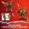 LEGO NINJAGO Lloyd y Arin's Ninja Team Mechs 71794 - Juego de juguetes de construcción, con 2 mecánicos y 5 minifiguras, ideal