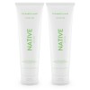 Native Loción corporal de lavanda y rosa para mujeres y hombres, hidratantes corporales para piel seca, 12 onzas líquidas