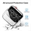 Haojavo - Paquete de 20 fundas compatibles con Apple Watch de 40 mm Series 6/5/4/SE con protector de pantalla de vidrio