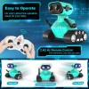 Hamourd Juguetes robóticos - Juguetes para niños, robots RC recargables, juguete de control remoto con demostración automática,