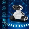 Hamourd Juguetes robóticos - Juguetes para niños, robots RC recargables, juguete de control remoto con demostración automática,