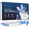 Kit de blanqueamiento de dientes MySmile con luz LED, blanqueador rápido para no sensibles dientes en 10 minutos con 3 gel