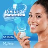 Kit de blanqueamiento de dientes MySmile con luz LED, blanqueador rápido para no sensibles dientes en 10 minutos con 3 gel