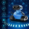 Hamourd Juguetes robóticos - Juguetes para niños, robots RC recargables, juguete de control remoto con demostración automática,